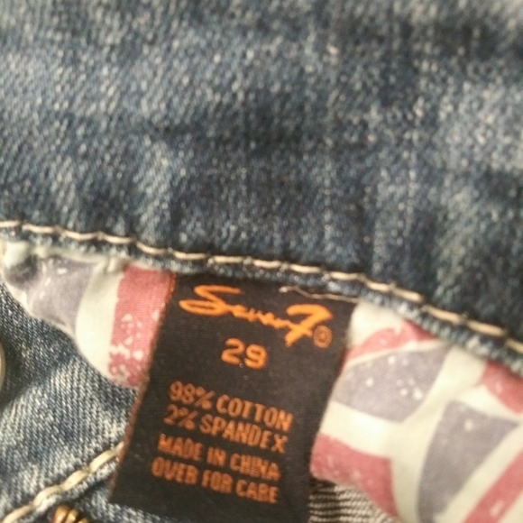 7 for all Mankind Mid Rise Skinny Jeans - Picture 6 of 7